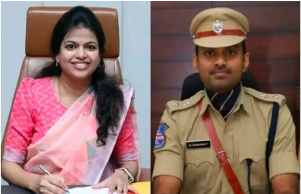 తెలంగాణలో అరుదైన ఘటన: ఒకే జిల్లాకు భార్య కలెక్టర్, భర్త ఎస్పీగా నియామకం