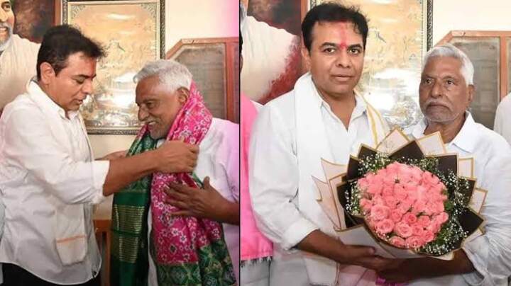 బీఆర్ఎస్ లోకి చేరిన జీవన్ రెడ్డి..! కేటీఆర్‌తో భేటీ..